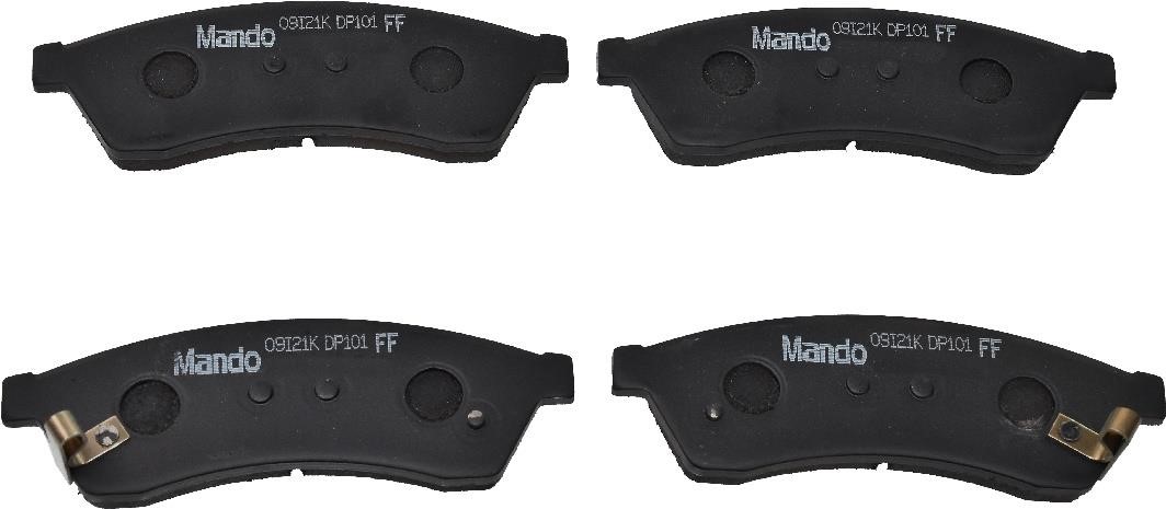 Mando MPD26 Brake Pad Set, disc brake MPD26