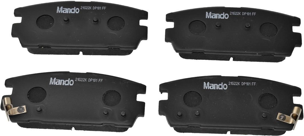 Mando MPH25 Brake Pad Set, disc brake MPH25