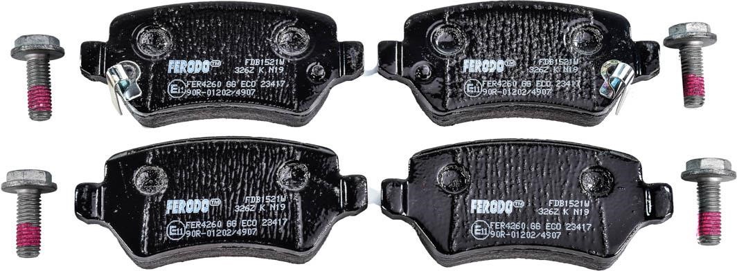 Ferodo FDB1521W FERODO PREMIER disc brake pads, set FDB1521W