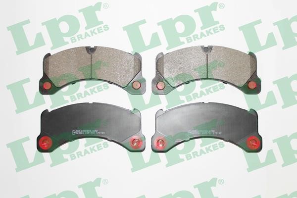 LPR 9720 Brake Pad Set, disc brake 9720