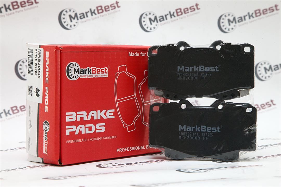 MarkBest MRB20008 Brake Pad Set, disc brake MRB20008