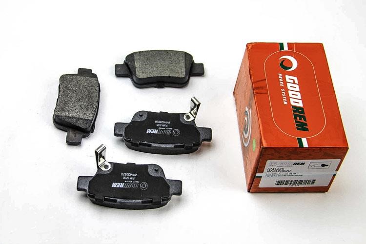 Goodrem RM1236 Brake Pad Set, disc brake RM1236