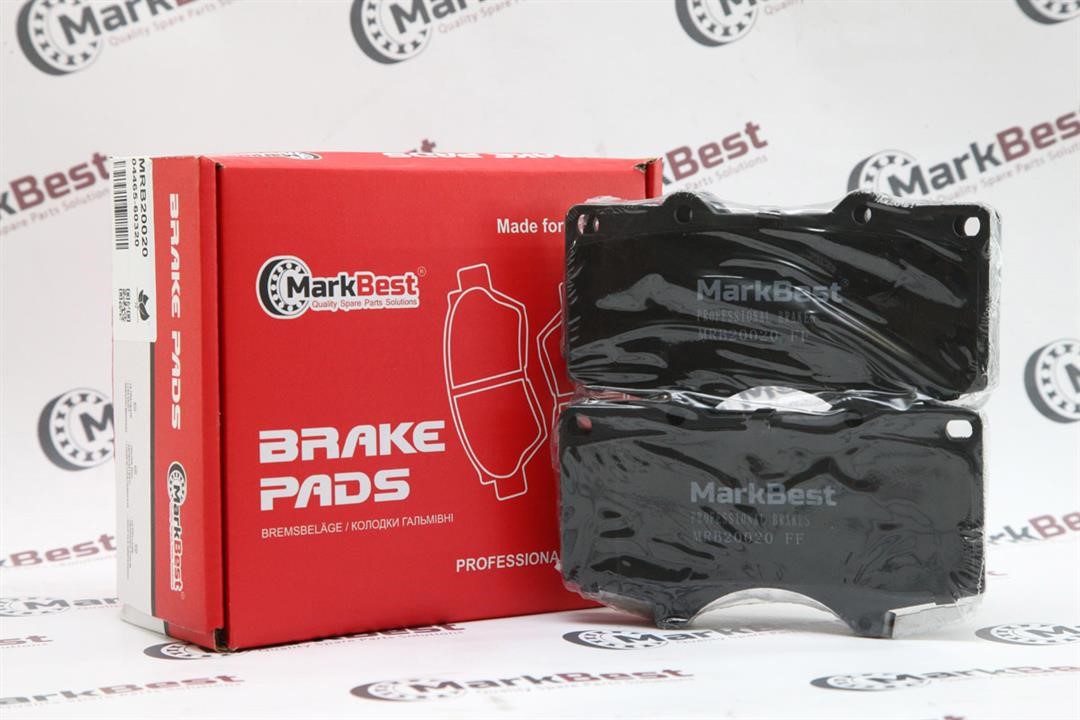 MarkBest MRB20020 Brake Pad Set, disc brake MRB20020