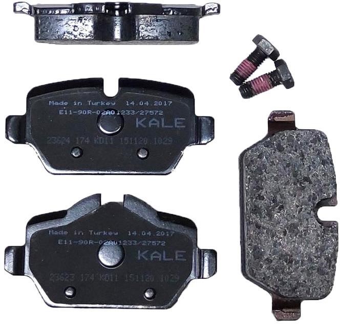 Kale Balata 23623 174 25 MSH Brake Pad Set, disc brake 2362317425MSH