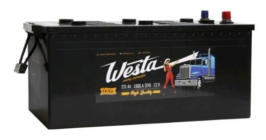 Westa WPP225 Battery WESTA 6CT-225 Pretty Powerful 12V 225Ah 1500(EN) L+ WPP225
