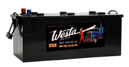 Westa WPP200 Battery WESTA 6CT-200 Pretty Powerful 12V 200Ah 1300(EN) L+ WPP200