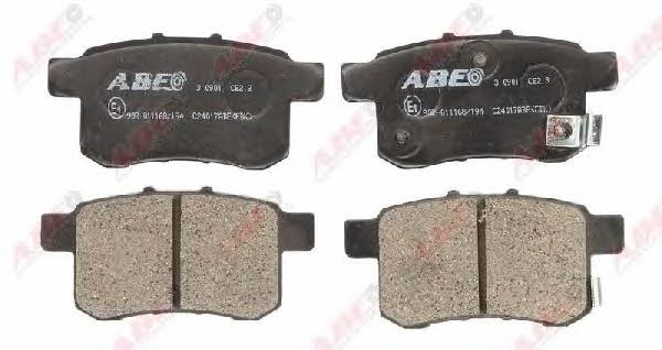 ABE C24017ABE Rear disc brake pads, set C24017ABE