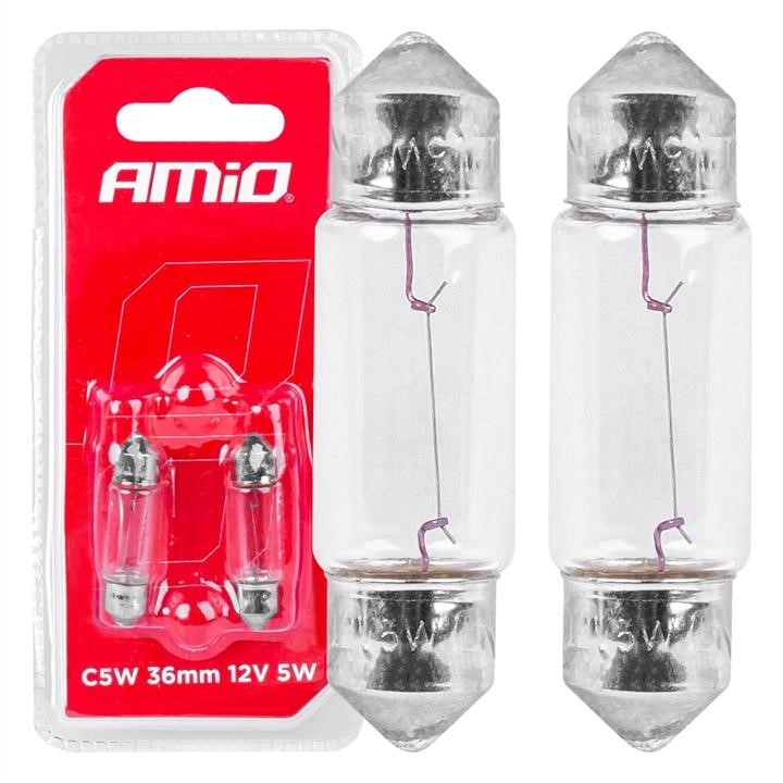 AMiO 03348 Incandescent lamp AMiO 12V C5W Festoon SV 8.5-8 36mm 03348