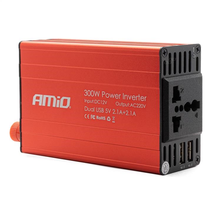 AMiO 02470 Voltage converter (inverter) AMiO 12V/220V, 300W/600W, PI03 02470