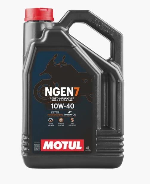 111836 Motul Engine oil Motul NGEN 7 10W-40, JASO MA2, API SP, 4L
