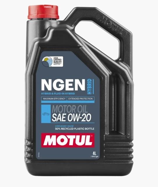 Motul 111902 Engine oil Motul NGEN Hybrid 0W-20, 4L 111902