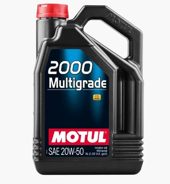 Motul 100311 Engine oil Motul 2000 MULTIGRADE 20W-50, 5L 100311