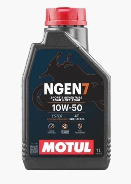 111822 Motul Engine oil Motul NGEN 7 10W-50, JASO MA2, API SP, 1L