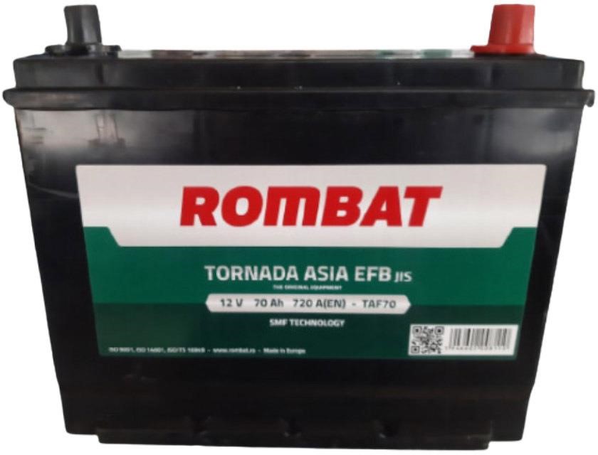 ROMBAT TAF70 Battery Rombat Tornada 12V 70Ah 720A(EN) R+ TAF70