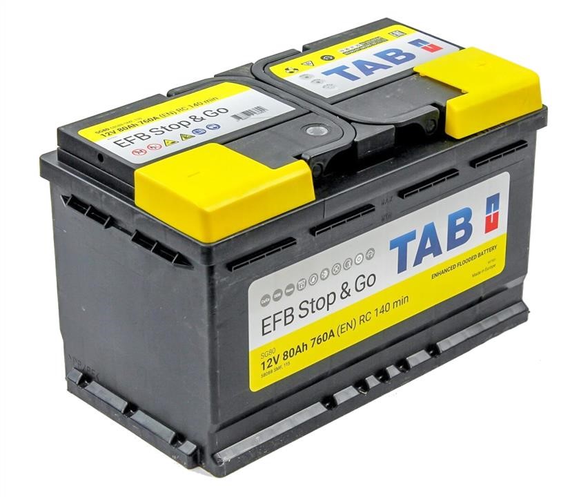 TAB 212080 Battery TAB Magic EFB Start-Stop 12V 80Ah 760A(EN) R+ 212080