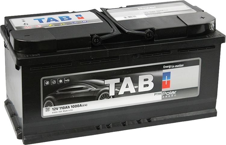 TAB 245610 Battery TAB Polar 12V 110Ah 1000A(EN) R+ 245610