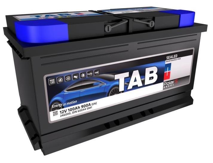 TAB 246000 Battery Tab Polar S 12V 100AH 900A(EN) R+ 246000