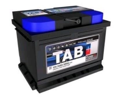 TAB 246055 Battery TAB Polar S 12V 55Ah 500A(EN) R+ 246055