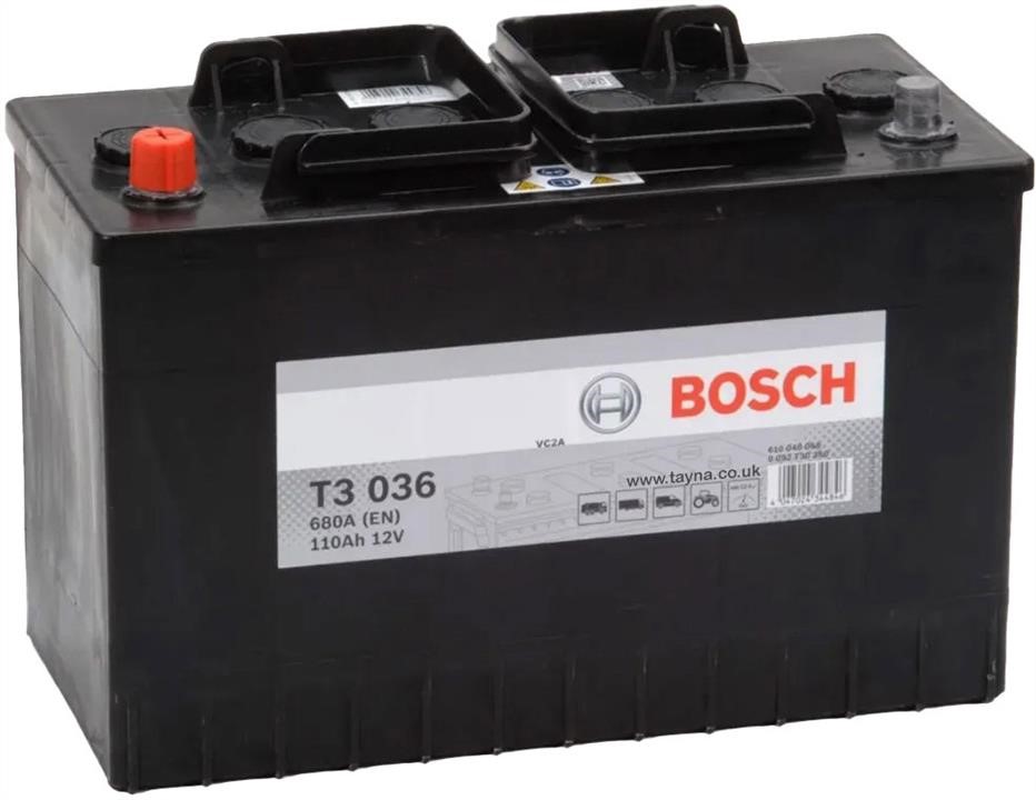 Bosch 0 092 T30 361 Battery Bosch T3 12V 110Ah 680A(EN) R+ 0092T30361