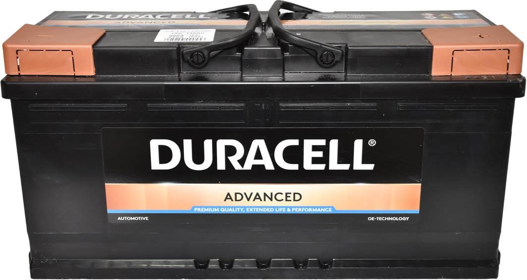 Duracell DA 110 Battery Duracell Advanced 12V 110AH 900A(EN) R+ DA110