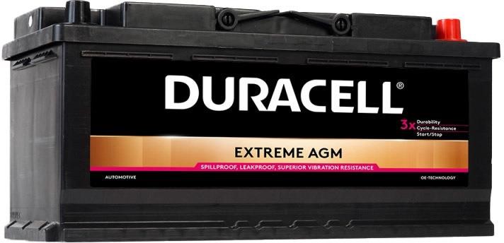 Duracell DE 105 AGM Battery Duracell Extreme AGM 12V 105AH 950A(EN) R+ DE105AGM