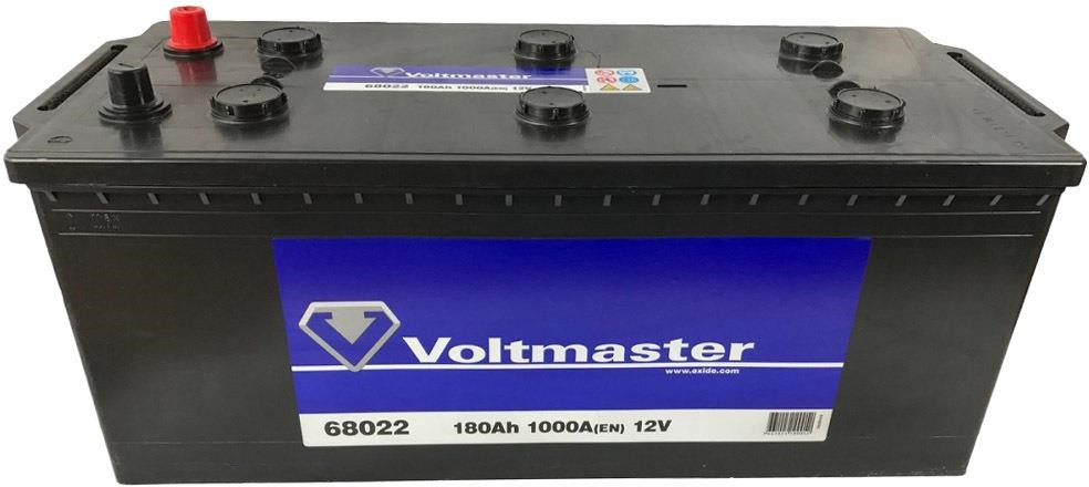 Voltmaster 68022 Battery Voltmaster 12V 180Ah 1000A(EN) L+ 68022