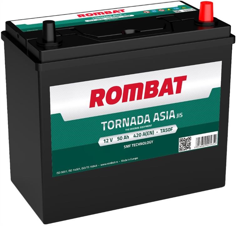ROMBAT TA50F Battery Rombat Tornada 12V 50Ah 420A(EN) R+ TA50F