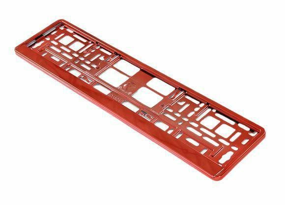Carcommerce 68180 Frame for number, Red 68180