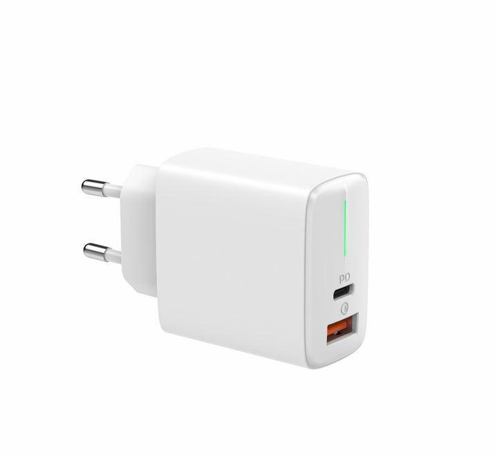 Carcommerce 68707 Mains charger. USB A+USB-C Qc 3.0 68707