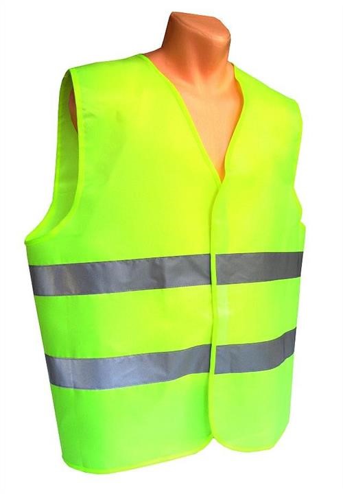 Carcommerce 42320 Safety Vest Yellow With Ce 42320
