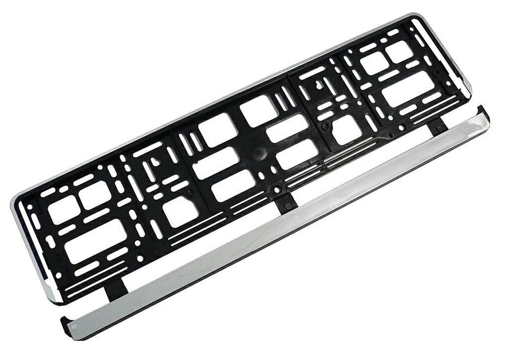 Carcommerce 47540 Frame for number, Silver 47540
