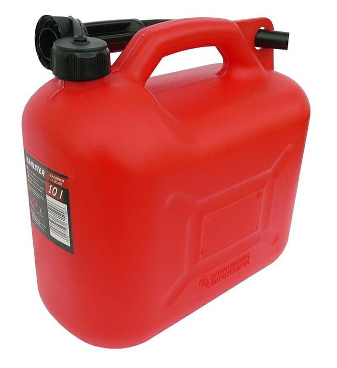 Carcommerce 61599 Fuel Can 10L Plastic, Red 61599