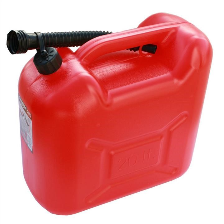 Carcommerce 61600 Fuel Can 20L Plastic, Red 61600