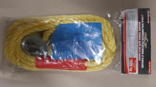 Woven Tow Rope 1450 Kg With Hooks Carcommerce 42384