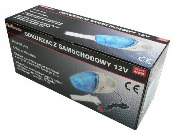 Car vacuum cleaner, small, 12 V Carcommerce 42850