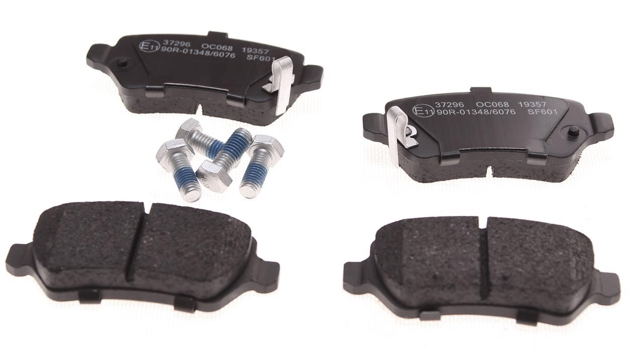 ABS 37296 Rear disc brake pads, set 37296