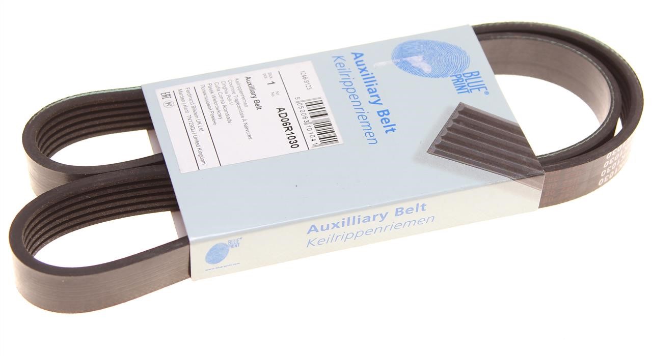 Poly-V belt 6PK1030 Blue Print AD06R1030