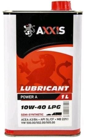 AXXIS 48021043873 Engine oil AXXIS LPG Power A 10W-40, 1L 48021043873