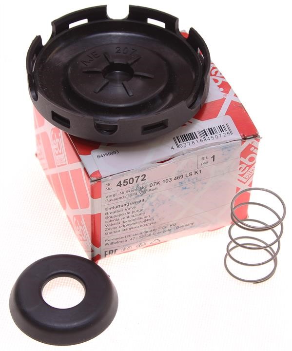 Valve, engine block breather febi 45072