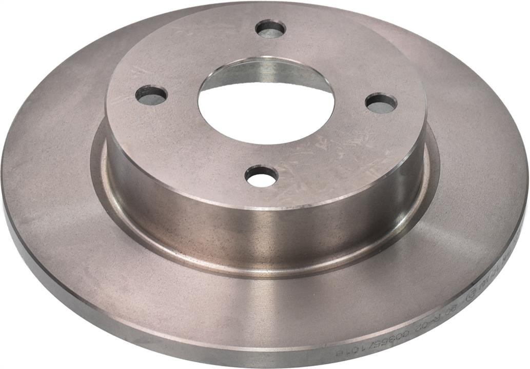 Nipparts J3301064 Unventilated front brake disc J3301064