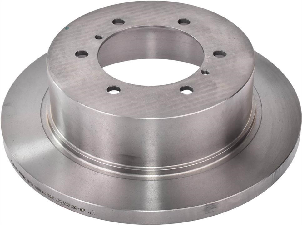 Brembo 08.7106.10 Rear brake disc, non-ventilated 08710610