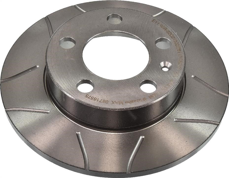 Brembo 08.7165.75 Unventilated brake disc 08716575