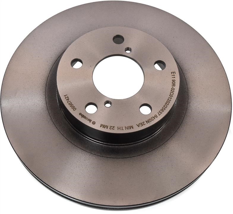 Brembo 09.5674.21 Ventilated disc brake, 1 pcs. 09567421