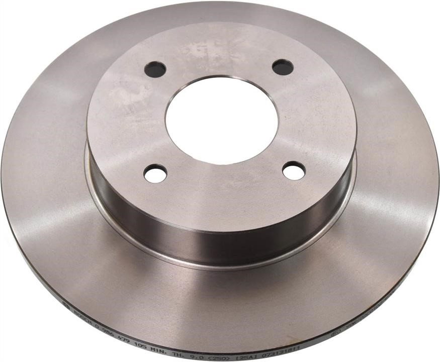 Bosch 0 986 479 105 Rear brake disc, non-ventilated 0986479105