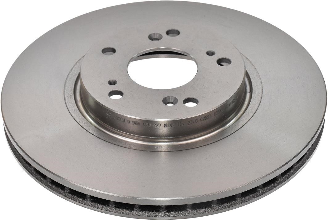 Bosch 0 986 479 227 Front brake disc ventilated 0986479227