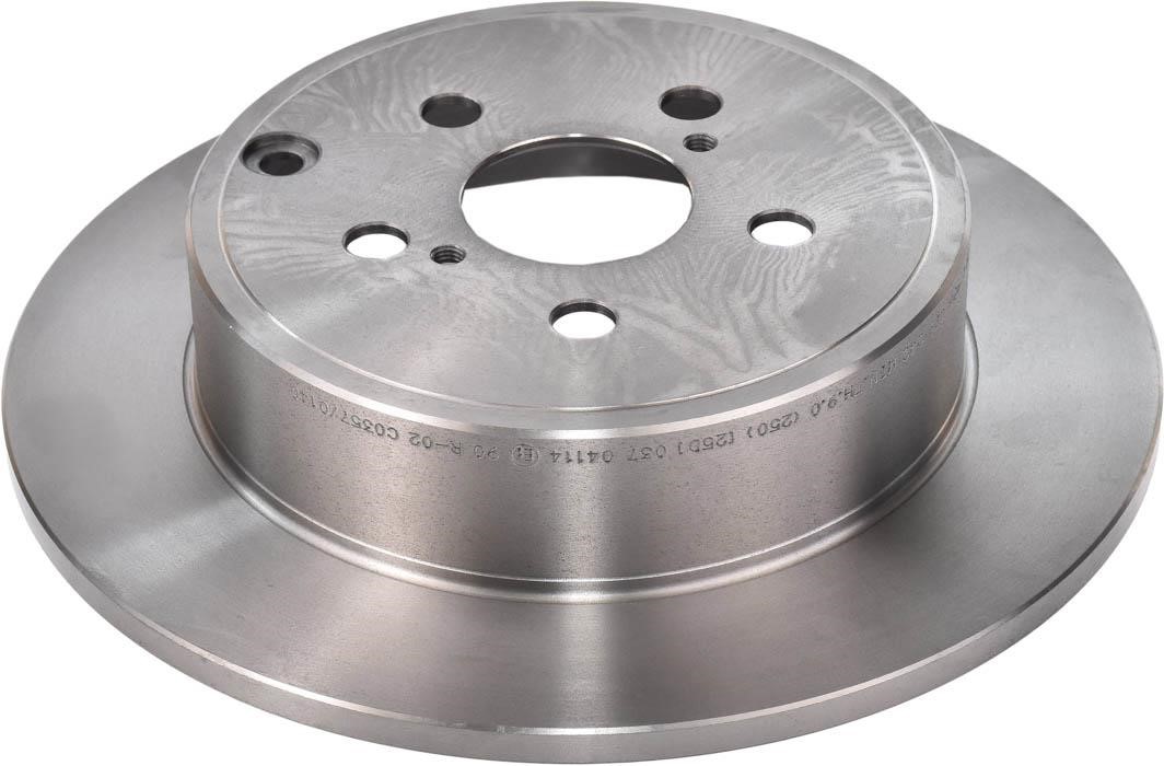 Bosch 0 986 479 242 Rear brake disc, non-ventilated 0986479242
