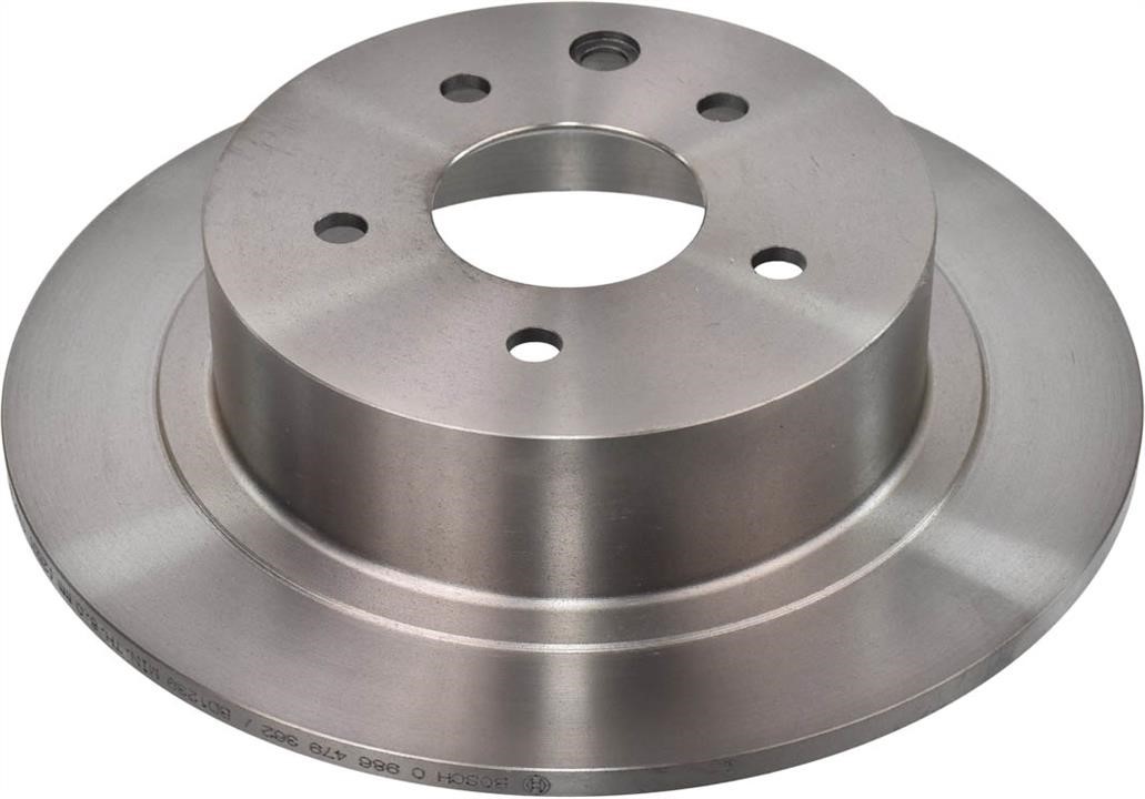 Bosch 0 986 479 362 Rear brake disc, non-ventilated 0986479362