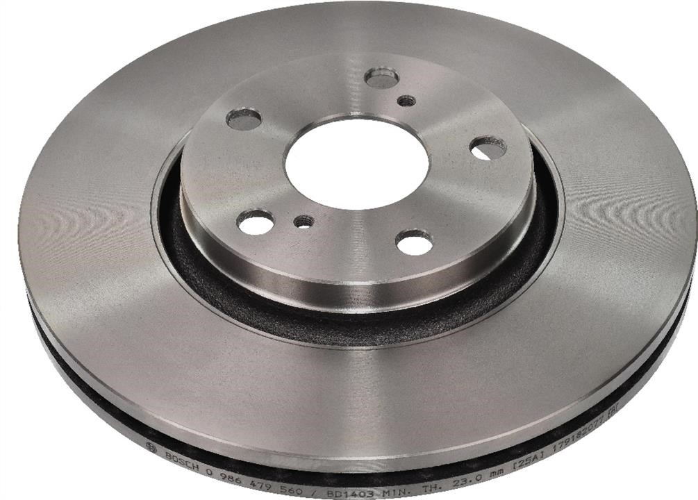 Bosch 0 986 479 560 Front brake disc ventilated 0986479560