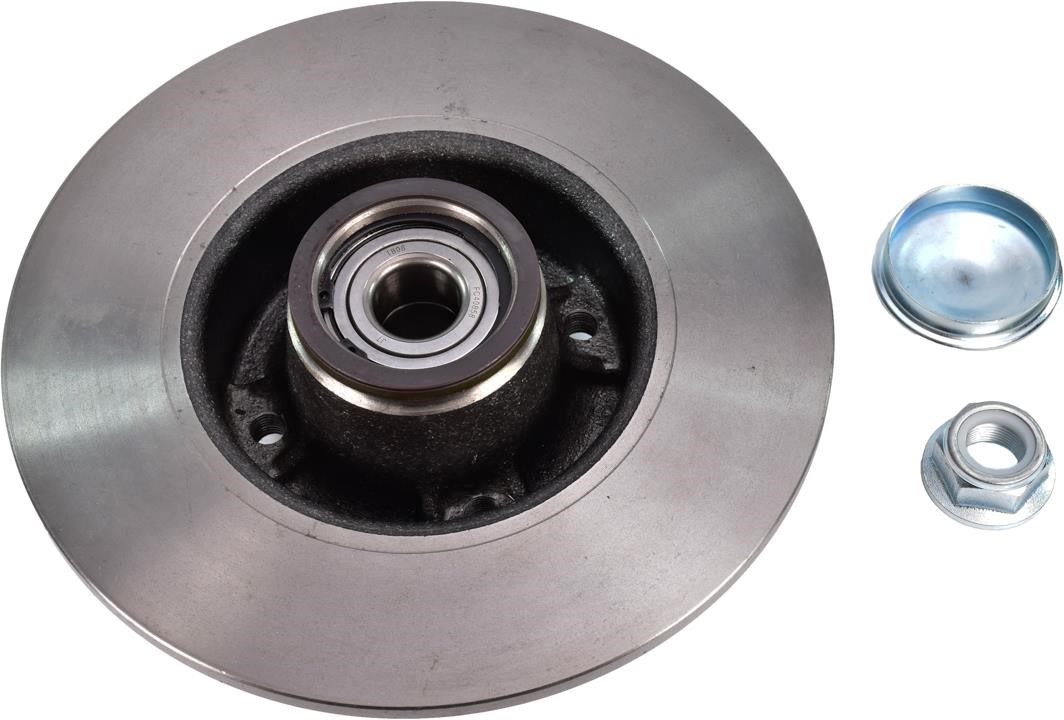 Delphi BG9028RS Rear brake disc, non-ventilated BG9028RS