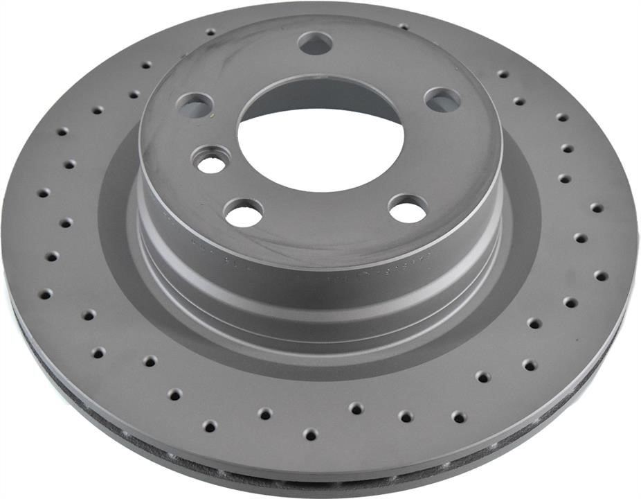 Otto Zimmermann 150.3498.52 Rear ventilated brake disc 150349852